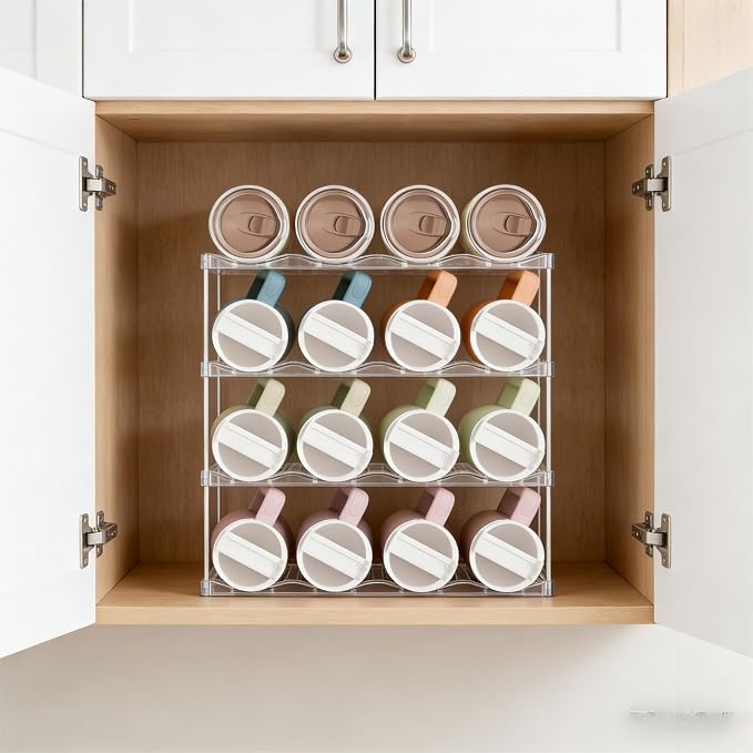 Yieach 4 Tier Waterbottle Organizer - Image 5