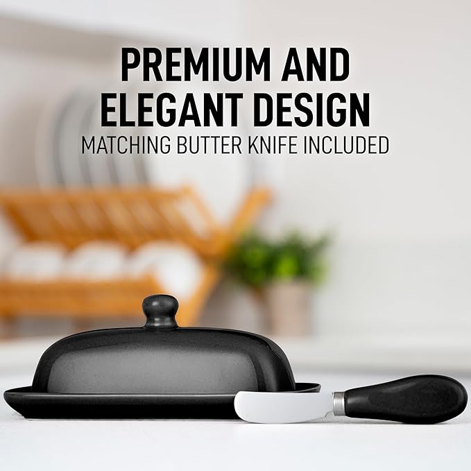Zulay Kitchen Butter Dish With Lid - Image 6