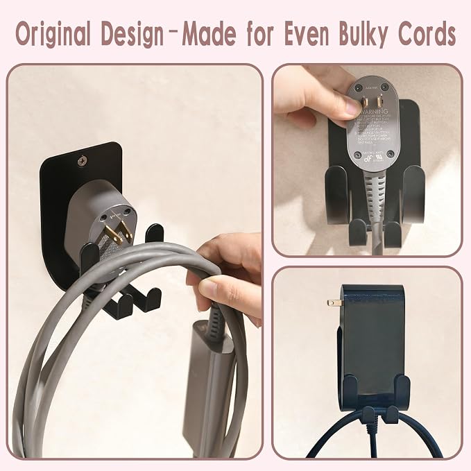 Curling Iron Holder Wall Mount, Premium Organizer - Image 4