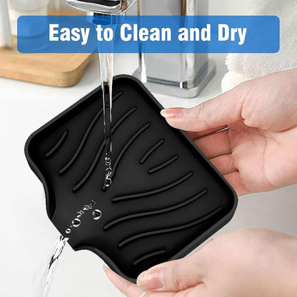 3-Pack Silicone Soap Dish Set – Bar Soap Holder - Image 4