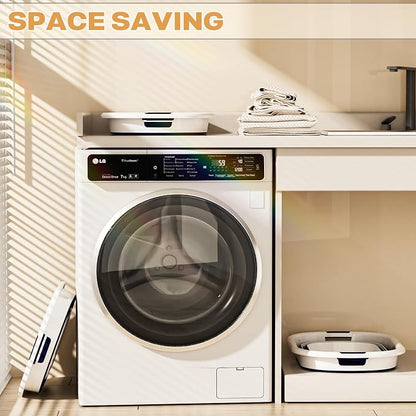 43L Collapsible Laundry Baskets plastic, Pop Up Laundry hamper/Storage Container - Image 3