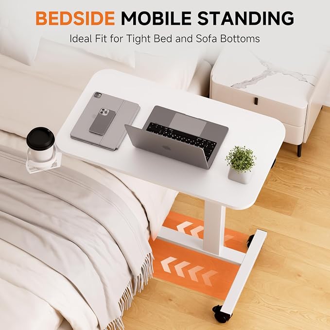 COMHOMA Adjustable Overbed Bedside Table - Image 5