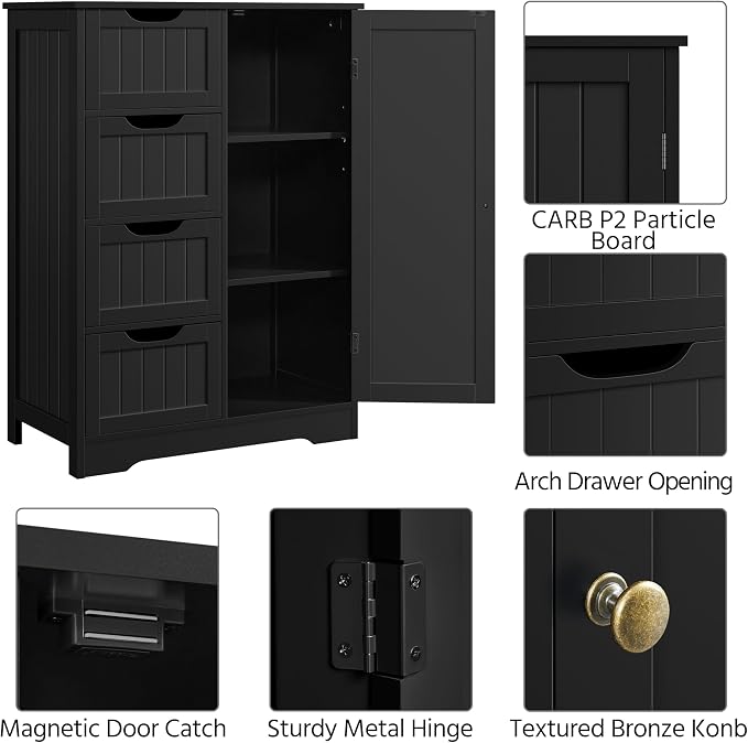 Yaheetech Bathroom Storage Cabinet - Image 6