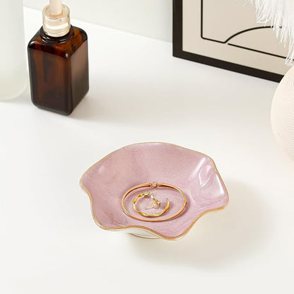 Binoster Ceramic Jewelry Dish, Ring Dish, Trinket Tray, Jewelry Tray, Key Bowl - Image 3