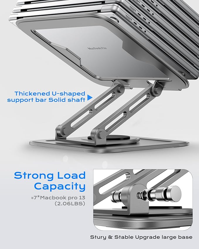 Adjustable Laptop Stand for Desk - Image 6