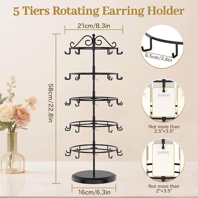 MODOWEY Earring Card Display Stand - Image 2