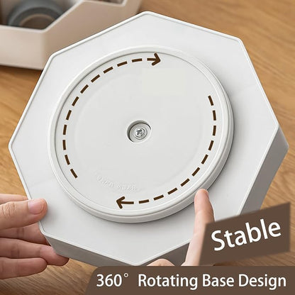 Pencil Pen Holder for Desk, 9 Slots 360 Degree Rotating Desk Organizer - Image 5