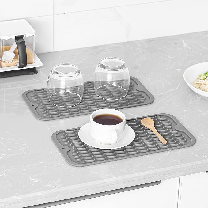 Silicone Dish Drying Mat for Multiple Usage, Easy clean, Eco-friendly, - Image 5