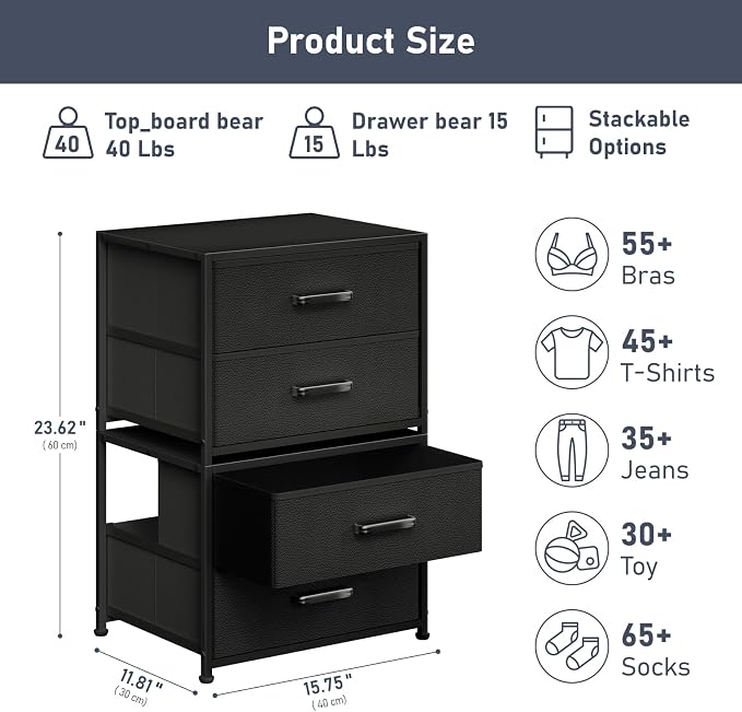 DIMJ Stackable Storage Drawers - Image 2