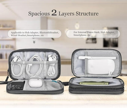 Electronic Organizer Travel Cable Accessories Bag, Electronic Organizer Case - Image 3