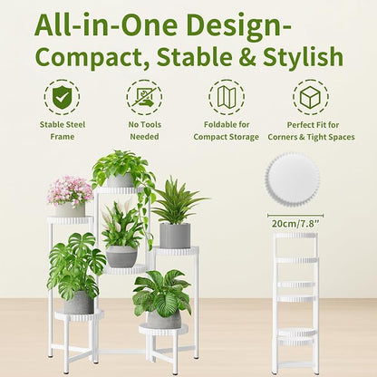 6 Tier Large Plant Stand Indoor - Image 5