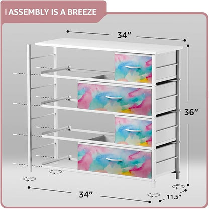 Sorbus Dresser with 8 Drawers - Image 3