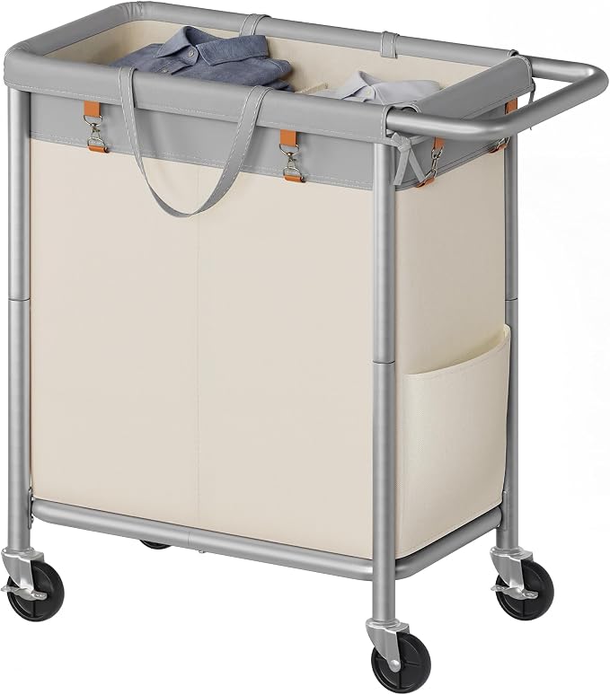 SONGMICS HOME Rolling Laundry Basket by SONGMICSHOME