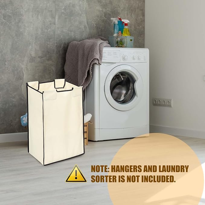 3 Pcs Laundry Sorter Replacement Bags Hamper Cart Removable Replacement Laundry - Image 4