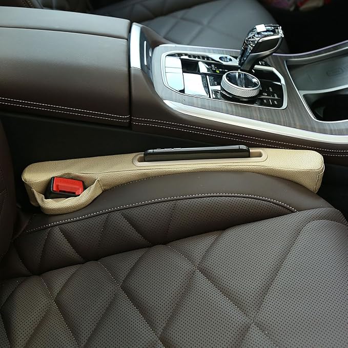 DEEYOTA 2 Pack Car Seat Gap Filler Organizer - Image 7
