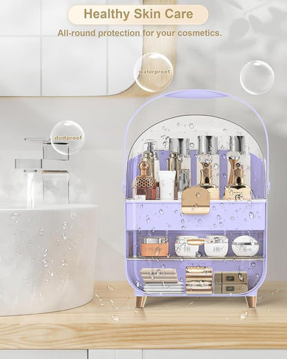 Makeup Organizer Countertop, Skincare Holder Bathroom Counter Organizer - Image 5