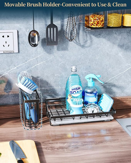 Consumest Sink Caddy, Kitchen Sponge Holder - Image 2