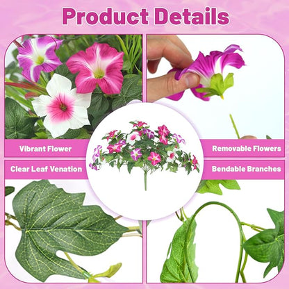 Artificial Flowers Hanging Baskets - Image 4