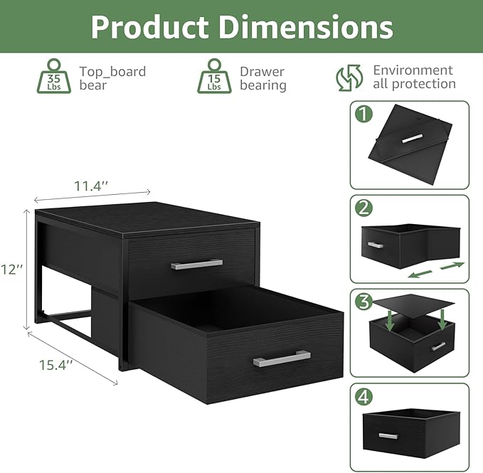 BOLUO Stackable Storage Drawers Narrow Closet Organizers and Storage Fabric - Image 3