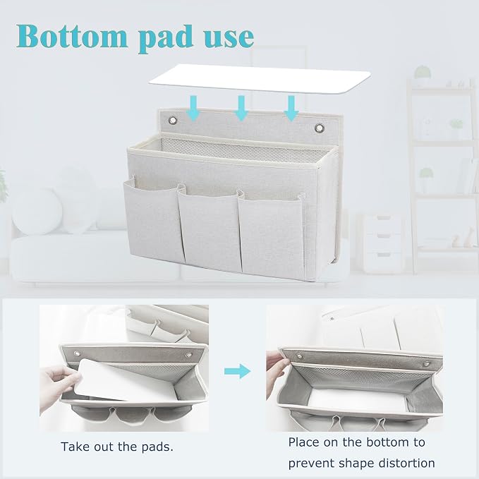 2-Pack Wall Hanging Organizer Bag/Hanging Baskets - Image 5