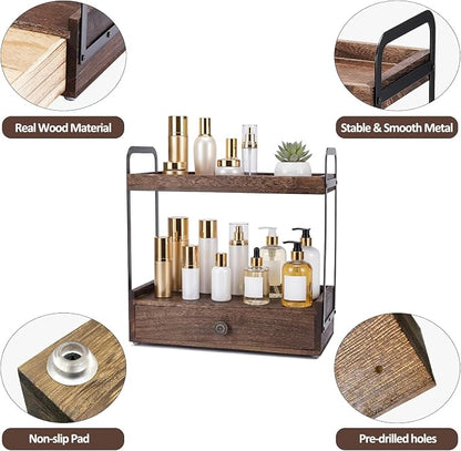 2-Tier Bathroom Counter Organizer - Image 4