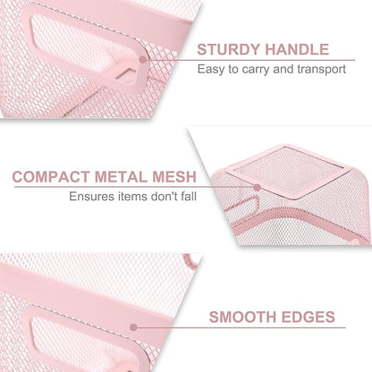 MorningRo 4 Pack Metal Mesh Basket - Image 3