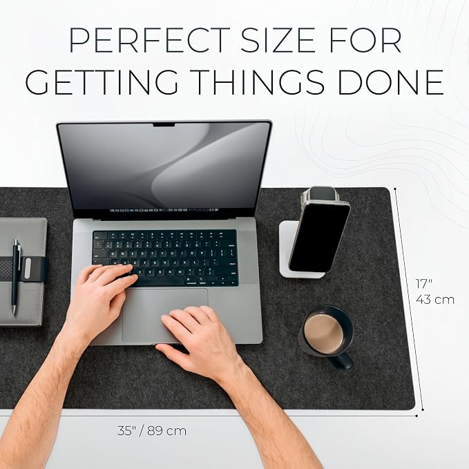 Nordik Large Felt Desk Mat - Image 3