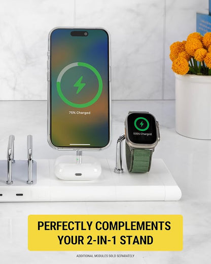 Scosche BL2AWWT-AP BaseLynx™ 2.0 Watch, Magnetic Charger Stand - Image 5