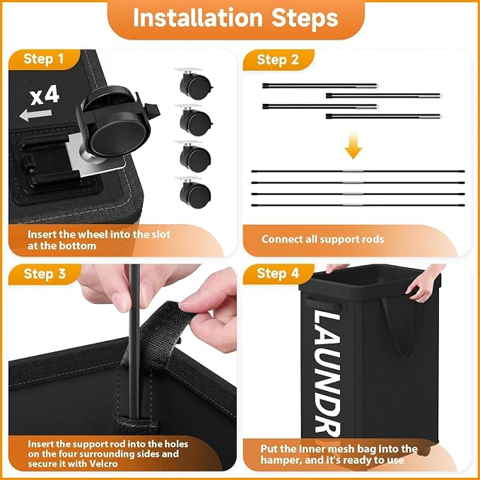 Optish 140L Laundry Hamper - Image 7