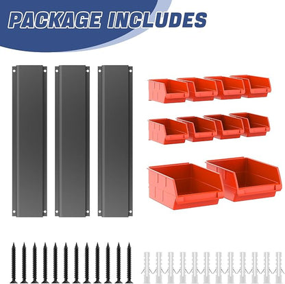 WALMANN Wall Mounted Storage Bins - Image 6