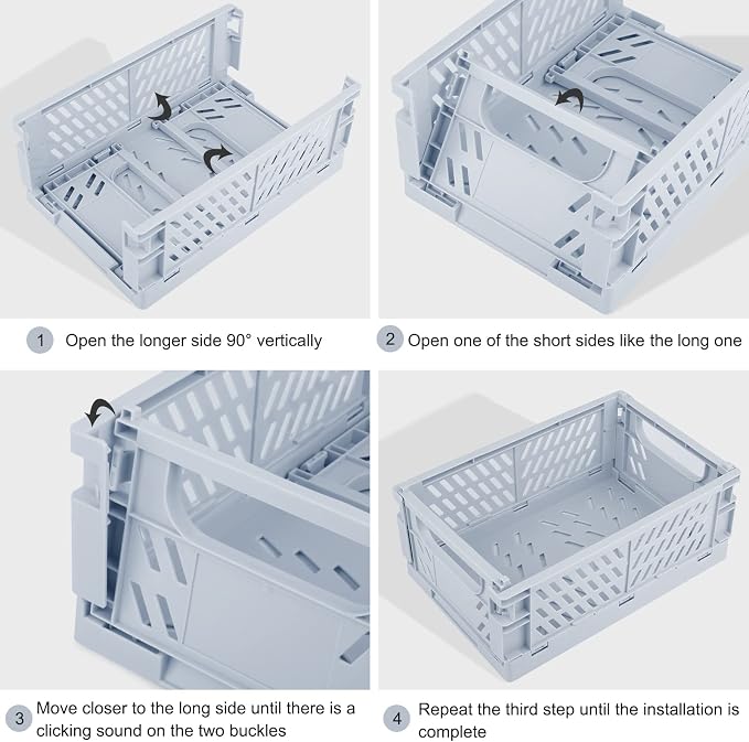 Plastic Storage Baskets for Desk Organizing, Office Drawer Organizer, 2 - Image 3