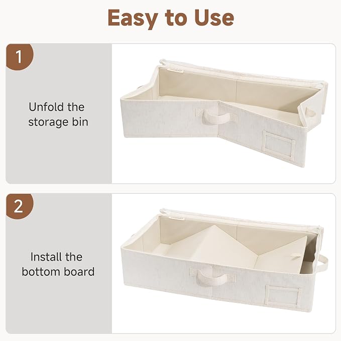StorageWorks Under Bed Storage Containers - Image 7