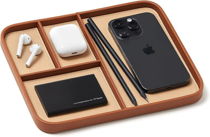 Nordik Leather Valet Tray by NordikByDesign