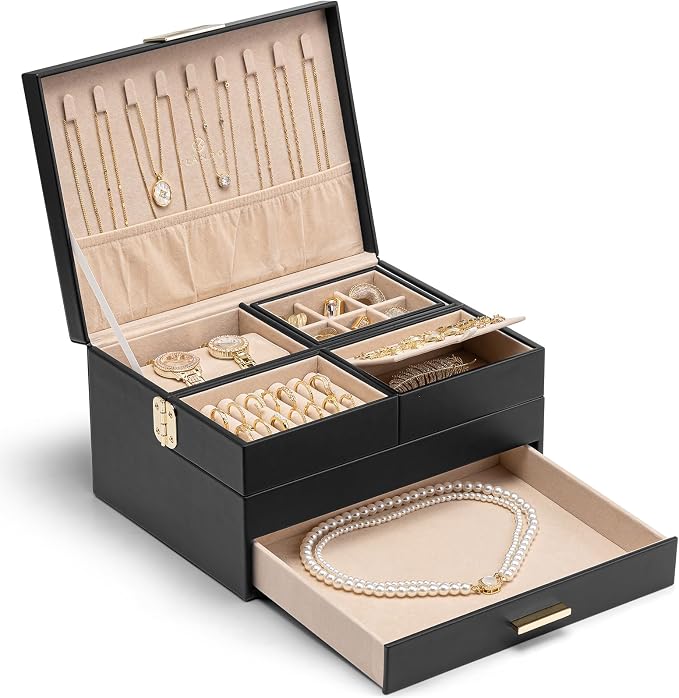Vlando 3 Layer Jewelry Box by VLANDO