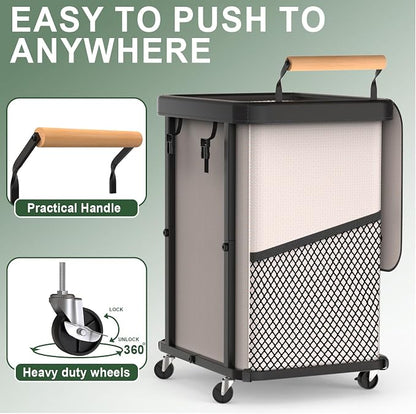 150L Extra Large Fashion Laundry Basket - Image 3