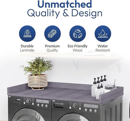 OfficeSimpli Large Washer Dryer Countertop 30 x 58 - Image 7