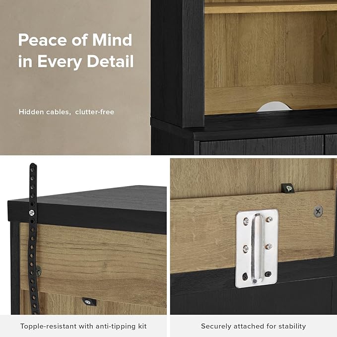 mopio Blake 4 Piece Entertainment Center - Image 7