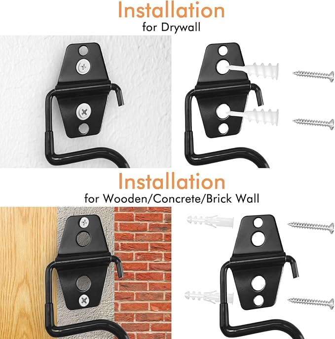 LIGHT DUST Broom Holder Wall Mount - Image 5