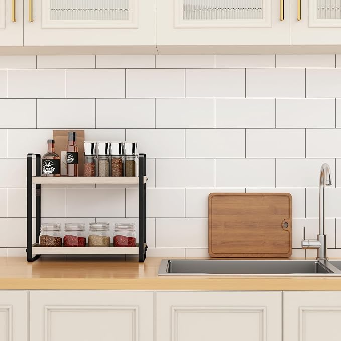Bathroom Counter Organizer, Bathroom Countertop Organizer, Counter Shelf - Image 2