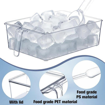 Havawish 4 Pcs Ice Storage Bin for Freezer - Image 3
