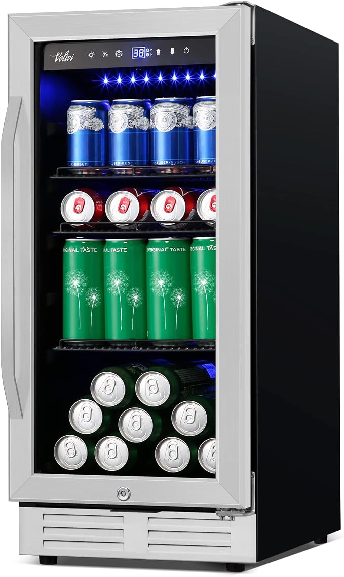 15 Inch Beverage Refrigerator by Velivi