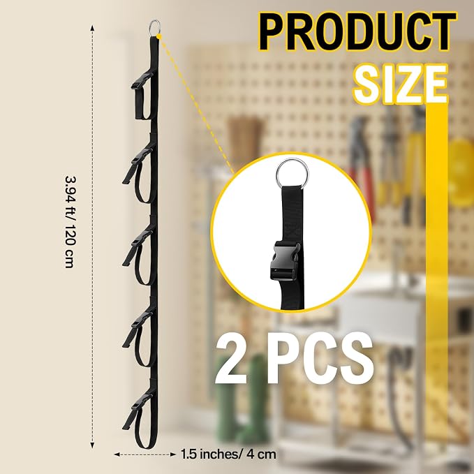 2 Pcs Extension Cord Organizers and Storage Garage Extension Cord Holder - Image 2