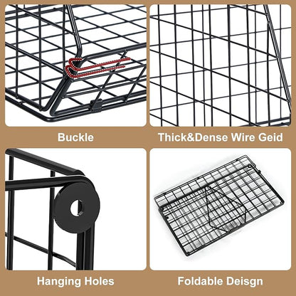 Jautokerdar 3 Tier Closet Hanging Shelves - Image 7