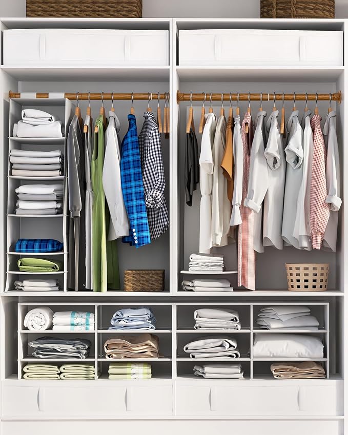 Closet Rods for Hanging Clothes, 17-40 Inch Heavy Duty and Stepless Adjustable - Image 2
