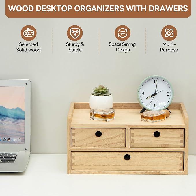 KIRIGEN Wood Organizer Shelf - Image 7