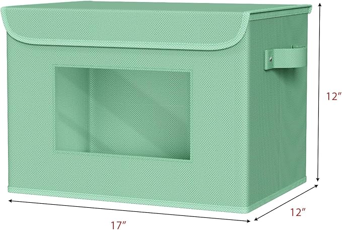 Univivi Collapsible Stackable Storage Bins - Image 2