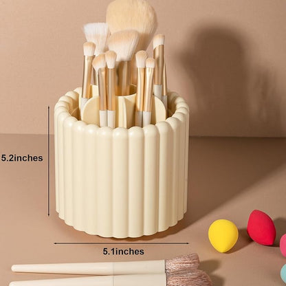 Anyoifax 360 Rotating Makeup Brush Holder 7 Slots Make Up Brush Organizer - Image 6