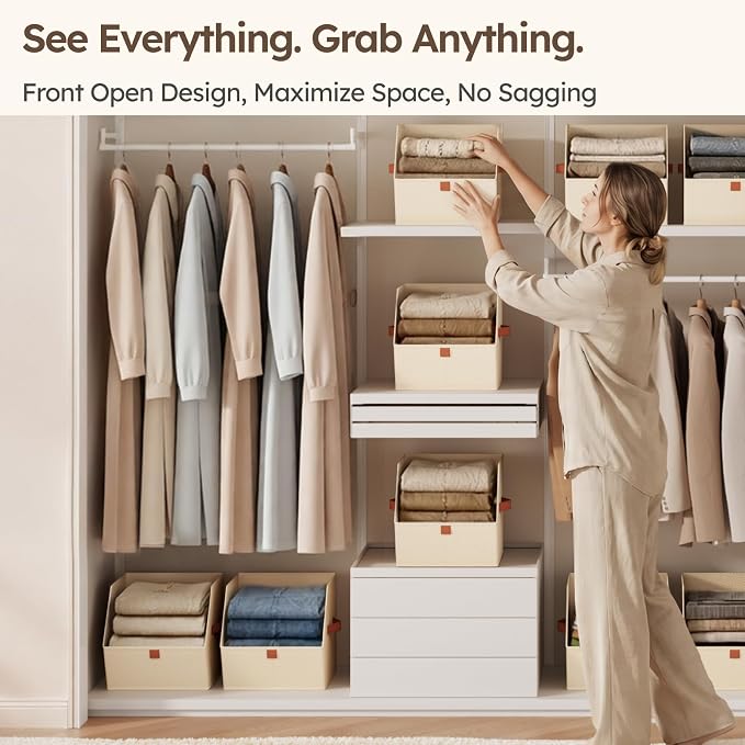 Homsorout Fabric Closet Storage Cubes - Image 2