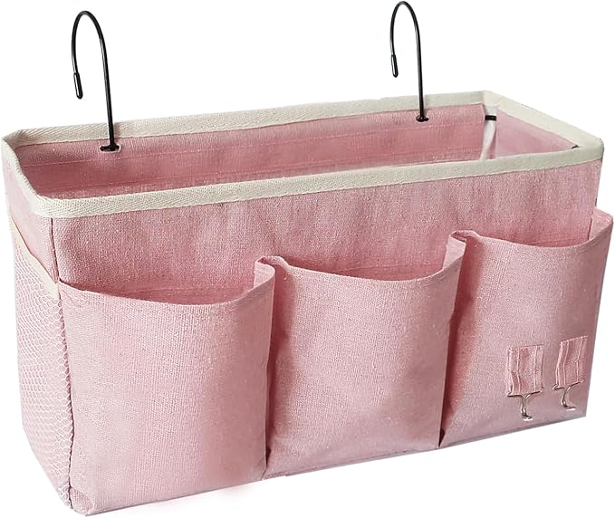 Bedside Caddy, Bedside Hanging Storage Organizer forBunk and Hospital Beds by SMALIGOLA