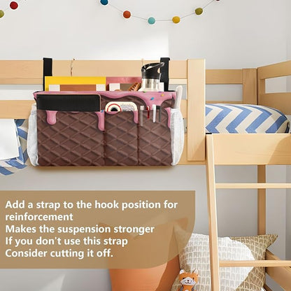 Bedside Organizer Caddy Desk Hanging Organizer Bag - Image 6